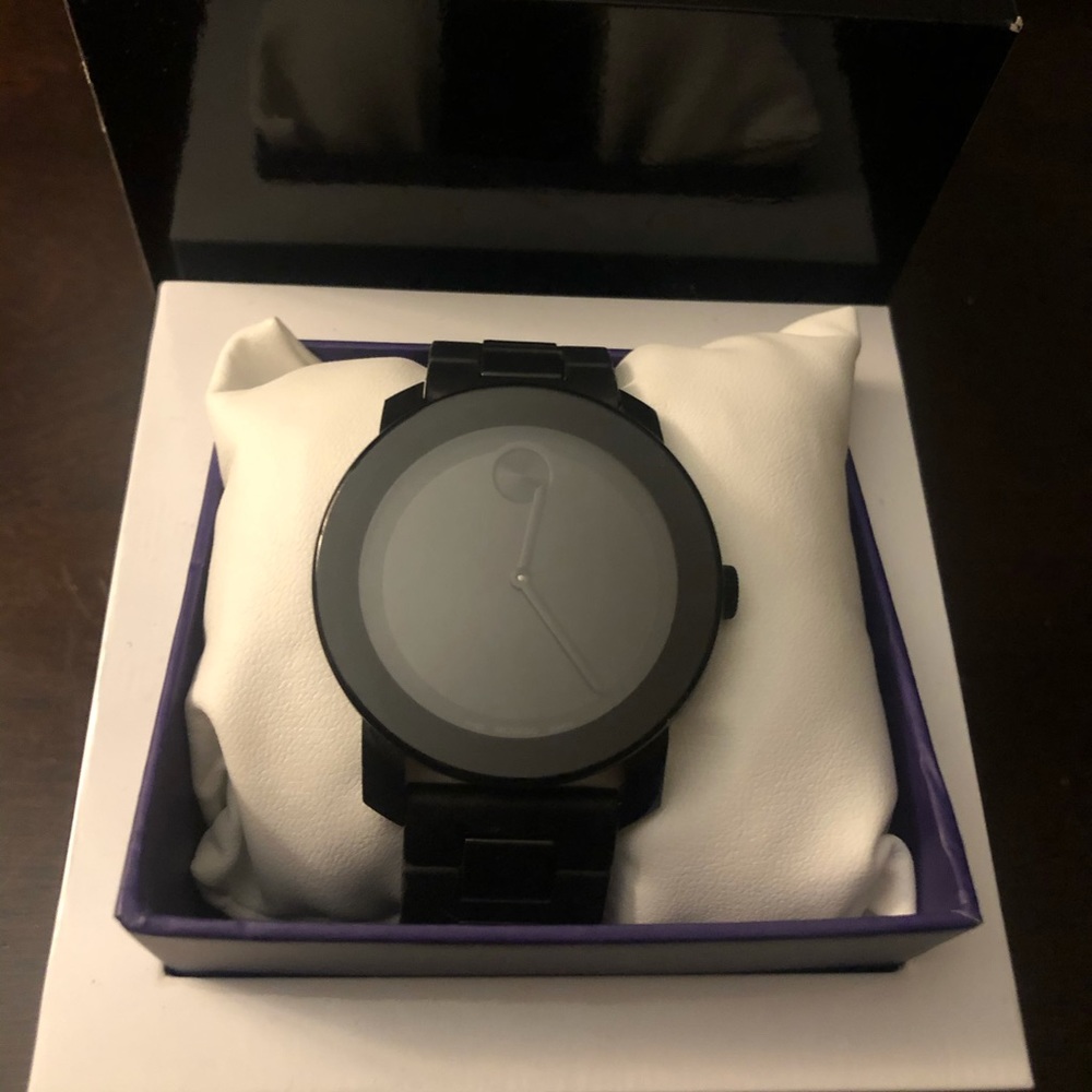 Bold Black TR90 Composite MOVADO Men's Watch